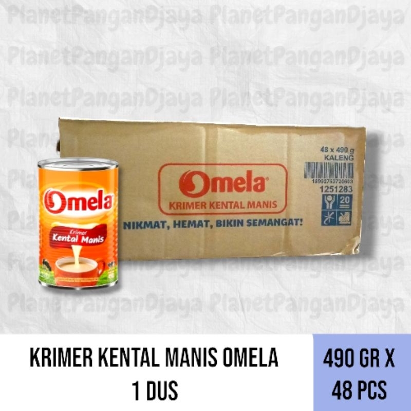 

Krimer Kental Manis Omela 490 Gr 1 Dus Isi 48 Pcs