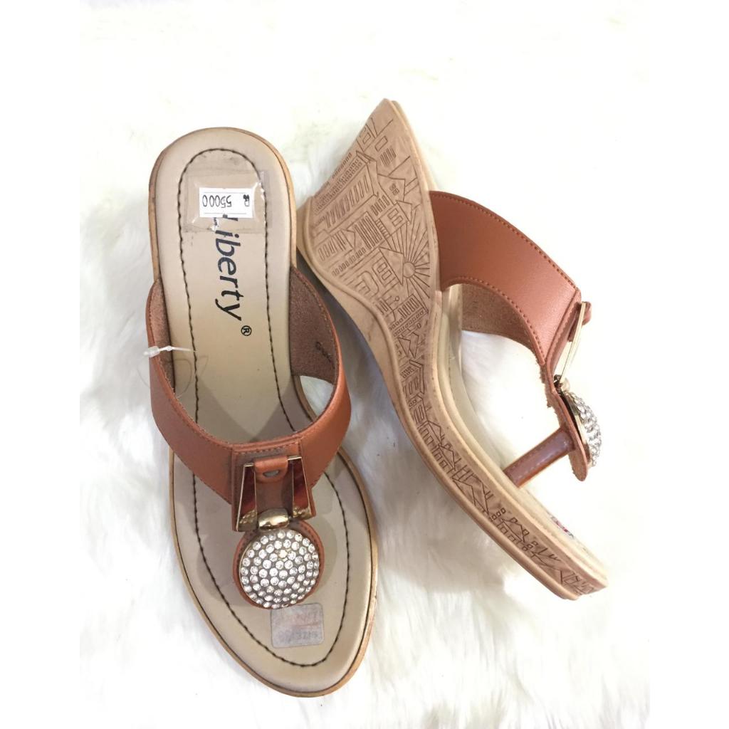 Sendal Fashion Liberty cokat besi bulat size 36-40