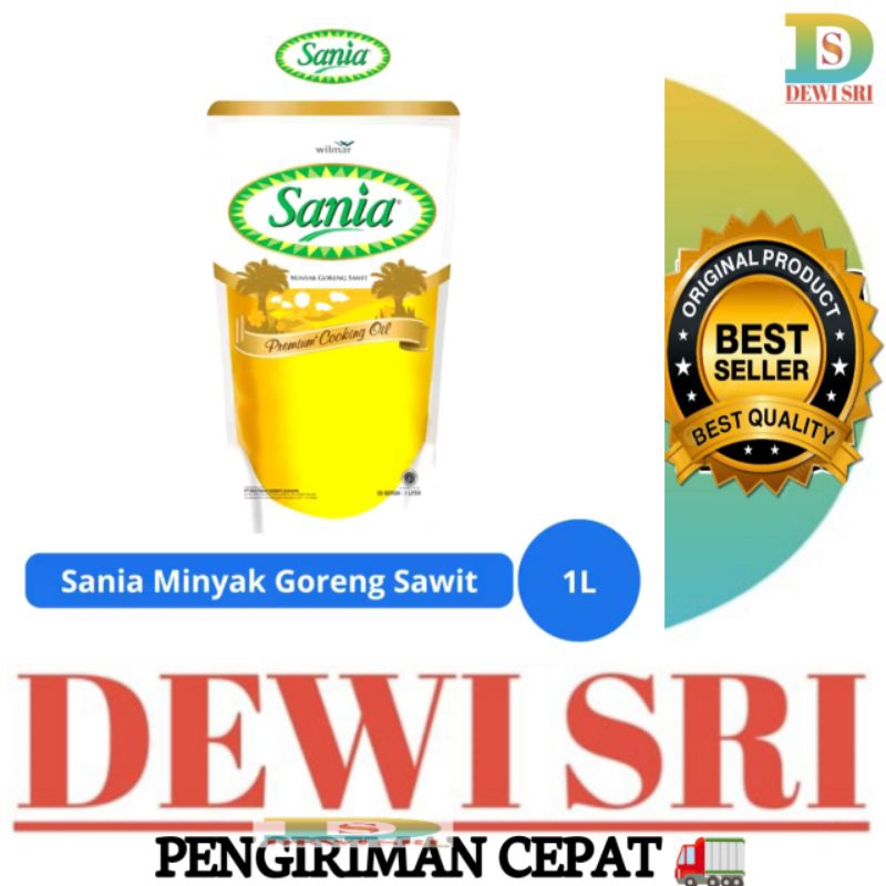 

Minyak Goreng SANIA Kemasan Pouch 1L.