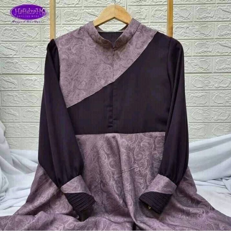 gamis Rumah Hafidzah | preloved RH (JSL raisin)