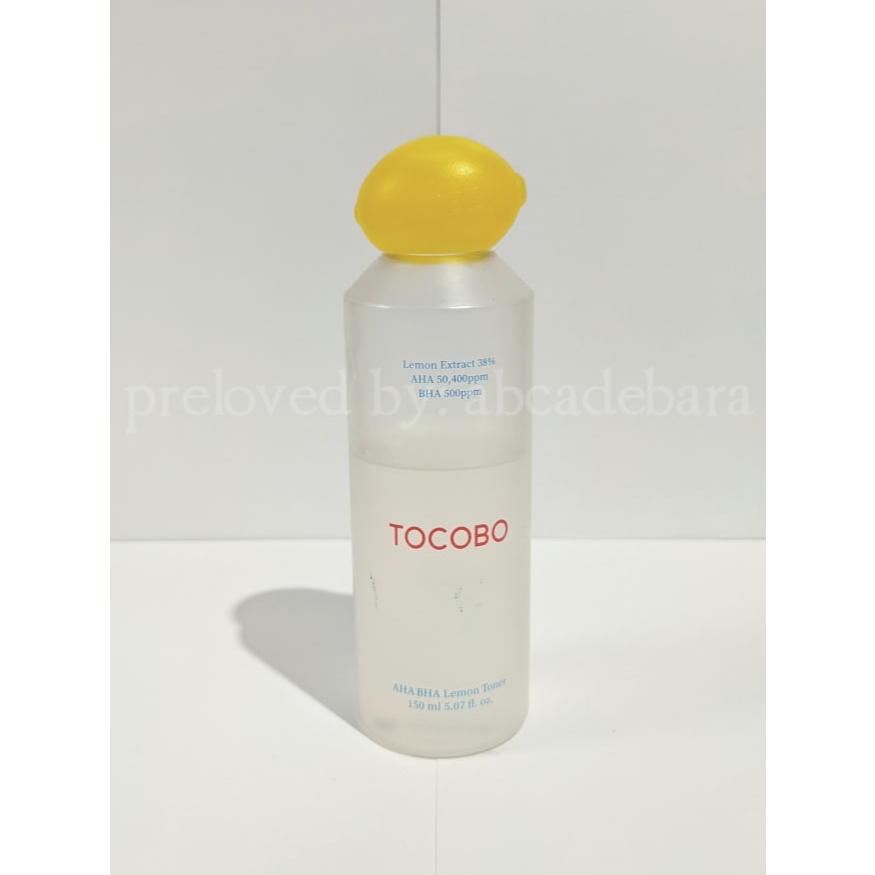 TOCOBO AHA BHA Lemon Toner - PRELOVED ORI