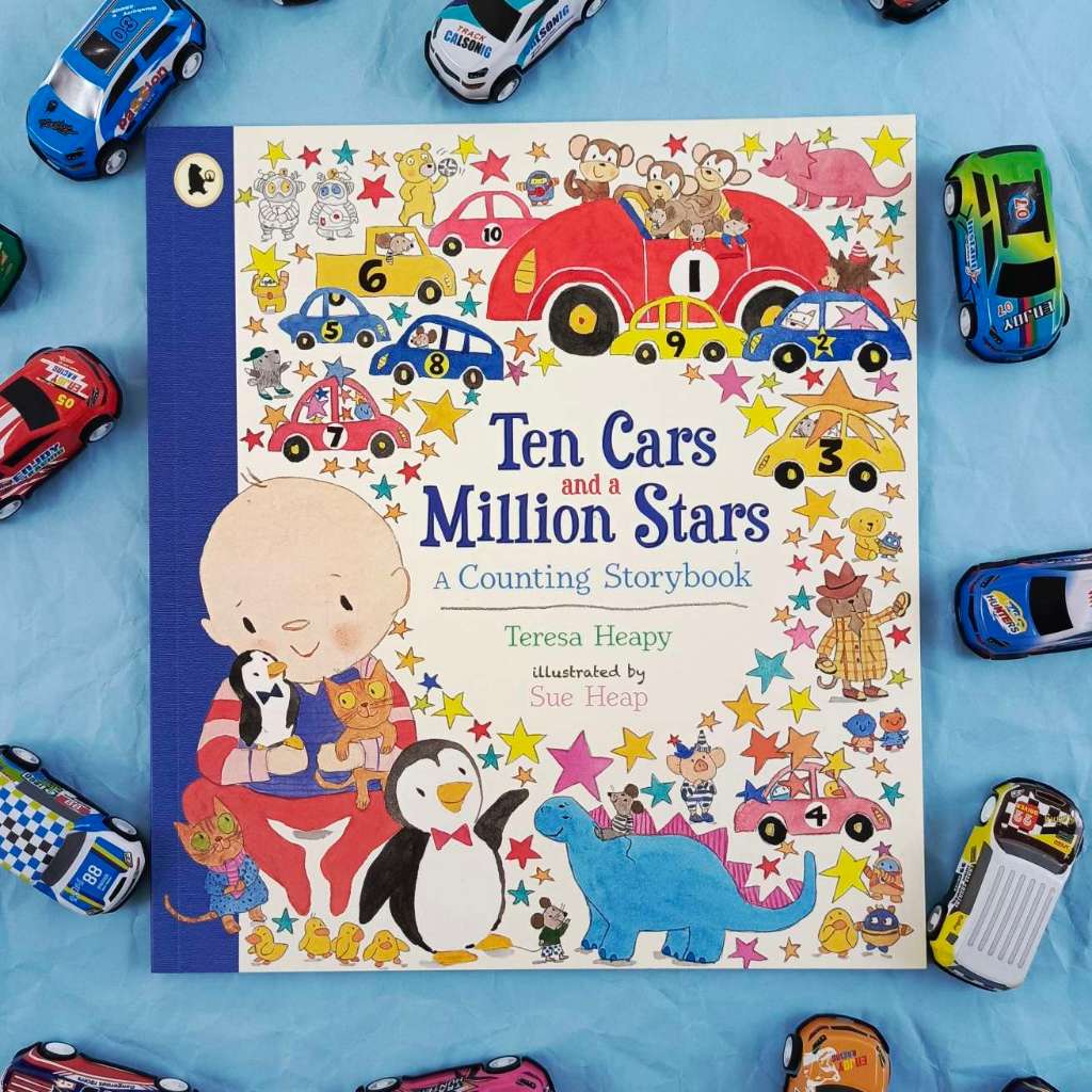 ORIGINAL Ten Cars and a Million Stars - Story Book - Leon Books