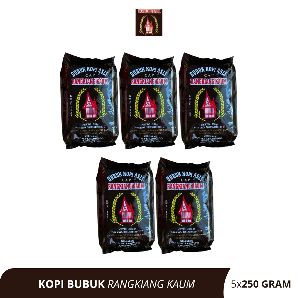 

RANGKIANG KAUM - Kopi Bubuk - 5 x 250 GRAM