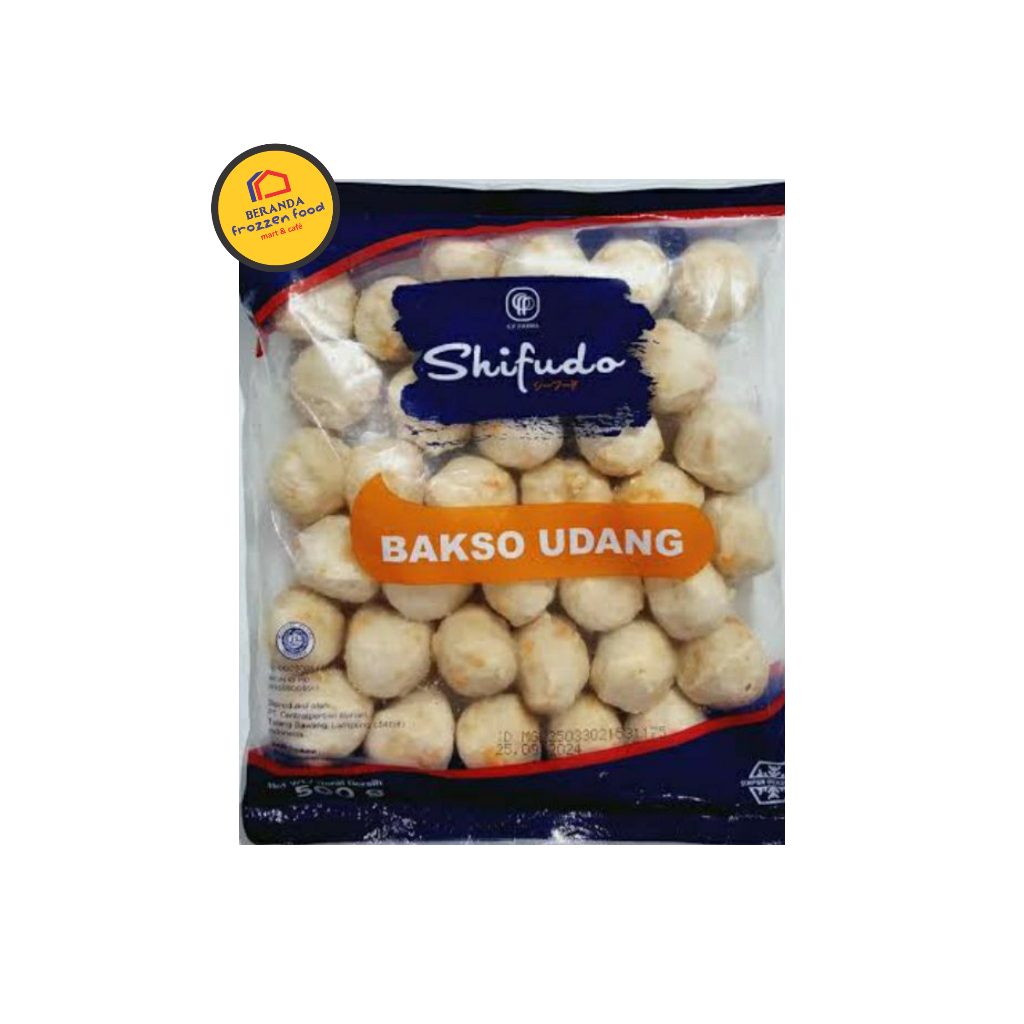 

SHIFUDO BAKSO UDANG 500GRAM/ MURAH / 100% HALAL / FROZEN FOOD / SOSIS / NAGET / DUMPLING / SIAP SAJI