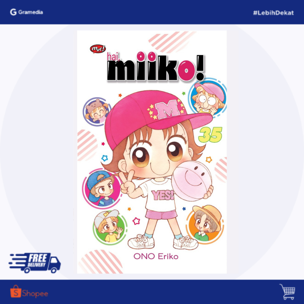 Gramedia Bogor - Hai, Miiko 35 - Bookpaper