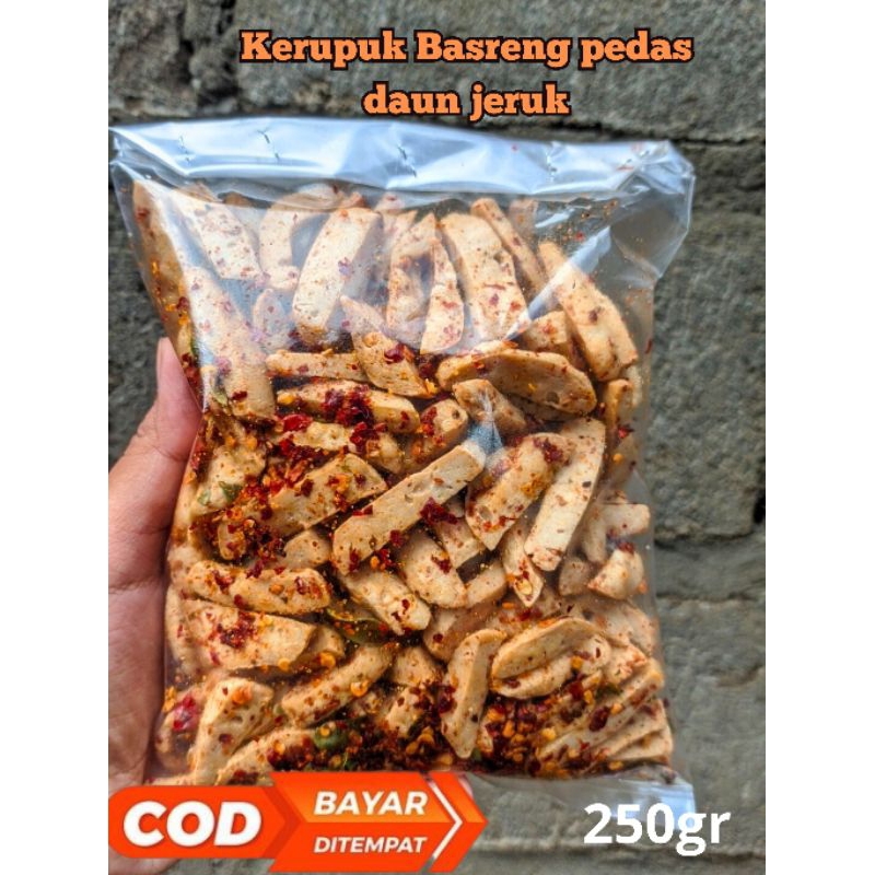 

BASRENG PEDAS DAUN JERUK 250GR