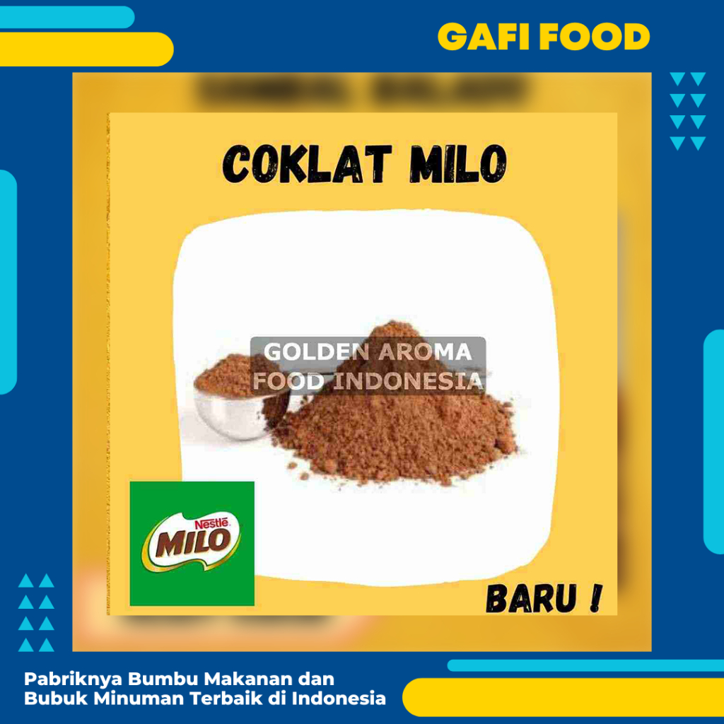 

BUMBU TABUR COKLAT MILO 1 KG FOOD GRADE BUBUK TABUR RASA COKLAT MILO 1KG ENAK TERASA MANISNYA