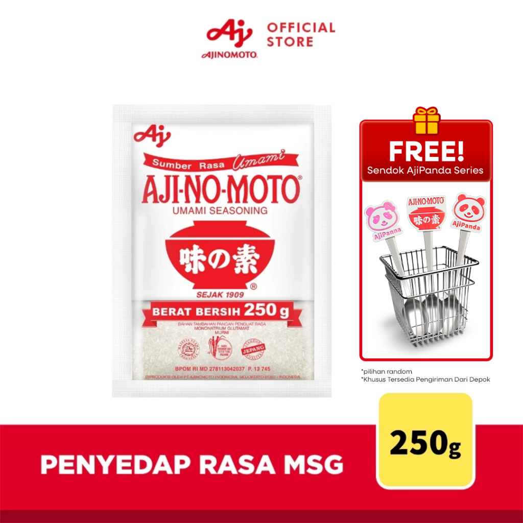 AJI-NO-MOTO® Penyedap Rasa MSG Ajinomoto 250g