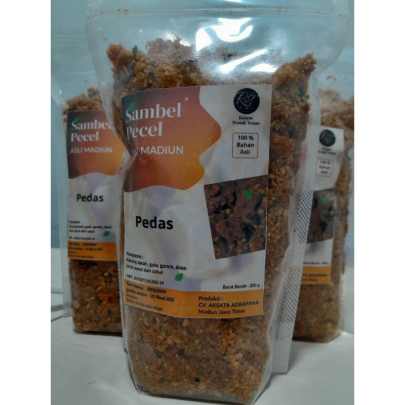 

SAMBEL PECEL ASLI MADIUN merk RWT