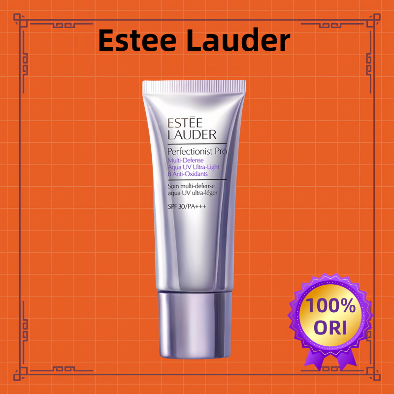 【100%Original】Estee Lauder Sunscreen 30ml Perfectionist Pro Multi Defense Aqua UV Hydra Gel SPF50 /P