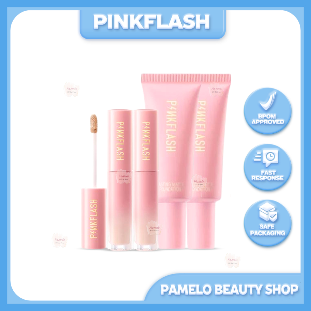 ❤️ Pamelo ❤️ PINKFLASH Lasting Matte Foundation PF-F03 - Concealer PF-F04 - Foundation & Concealer