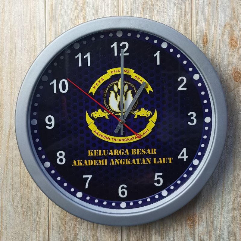 Jam Dinding Custom Akademi Angkatan Laut