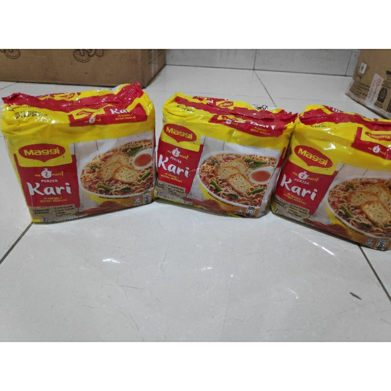 

Mie maggi rasa kari / cili ala kampung / cheezy berapi (eceran)