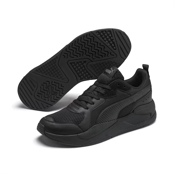 Sepatu Casual PUMA X-Ray Black-Dark Shadow 372602 01