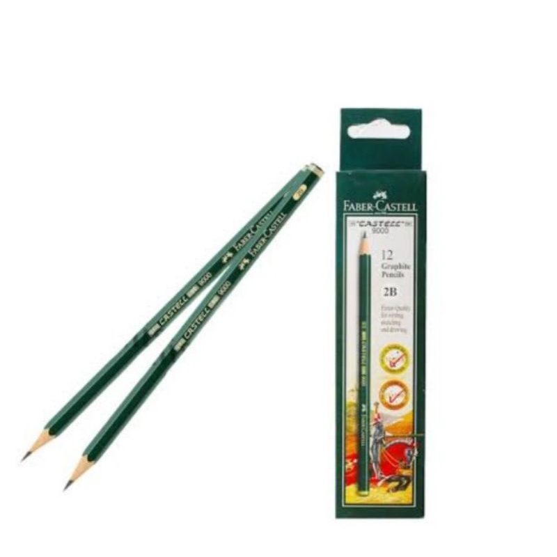 

pensil 2b faber castell (isi=12)