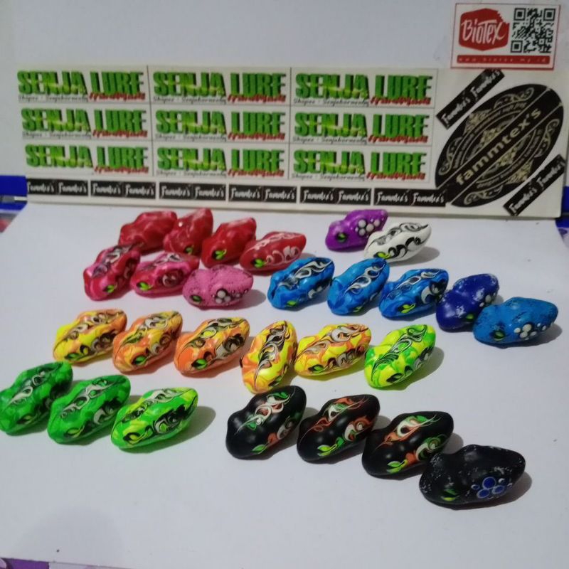 (BODY OT3,5) KULIT SOFT FROG ±3,5CM