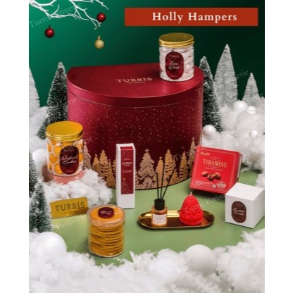 

Hampers Natal - Holly Hampers By Turris Pattisserie