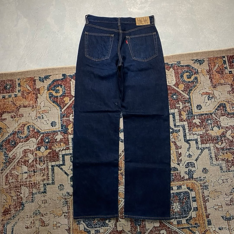 Unique Clothing Warehouse ( UCW ) Regular Straight Drak Blue Denim Japan