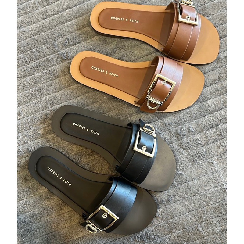 Sendal teplek CK/Sendal santai teplek CK/ Sandal flat CK
