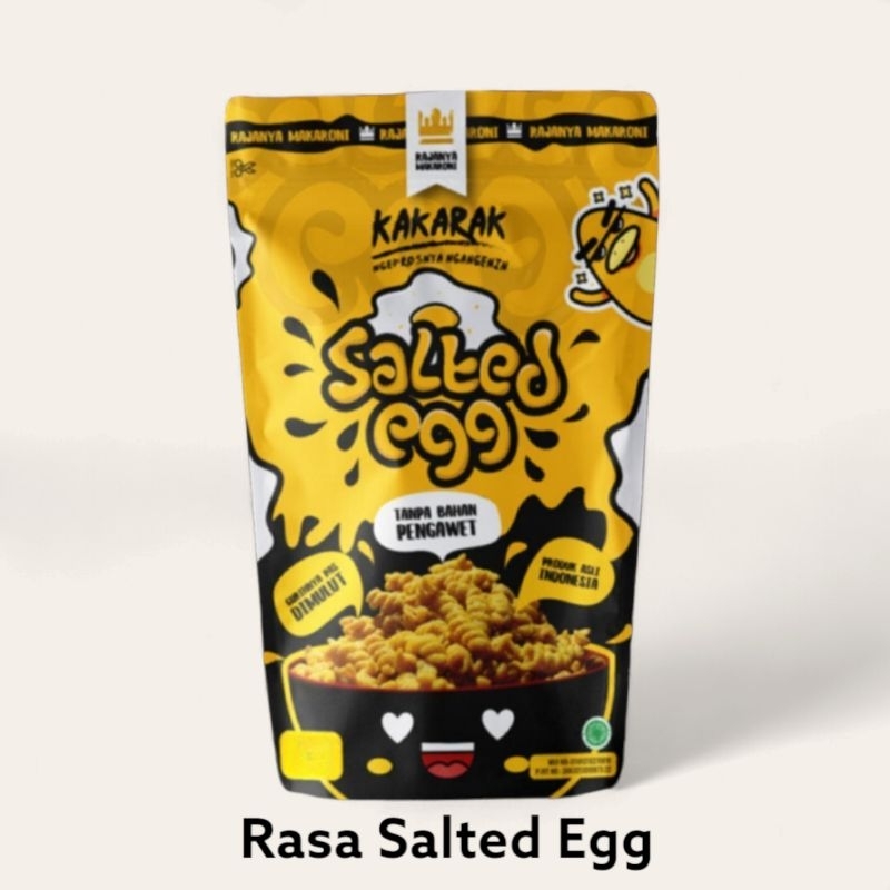 

Makaroni Kakarak - Rasa Salted egg