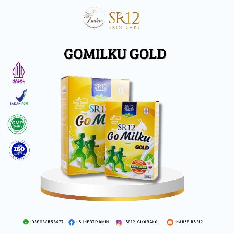 

Gomilku Gold /Susu Kambing Etawa MURNI untuk kesehatan tulang, otot, dan sendi.