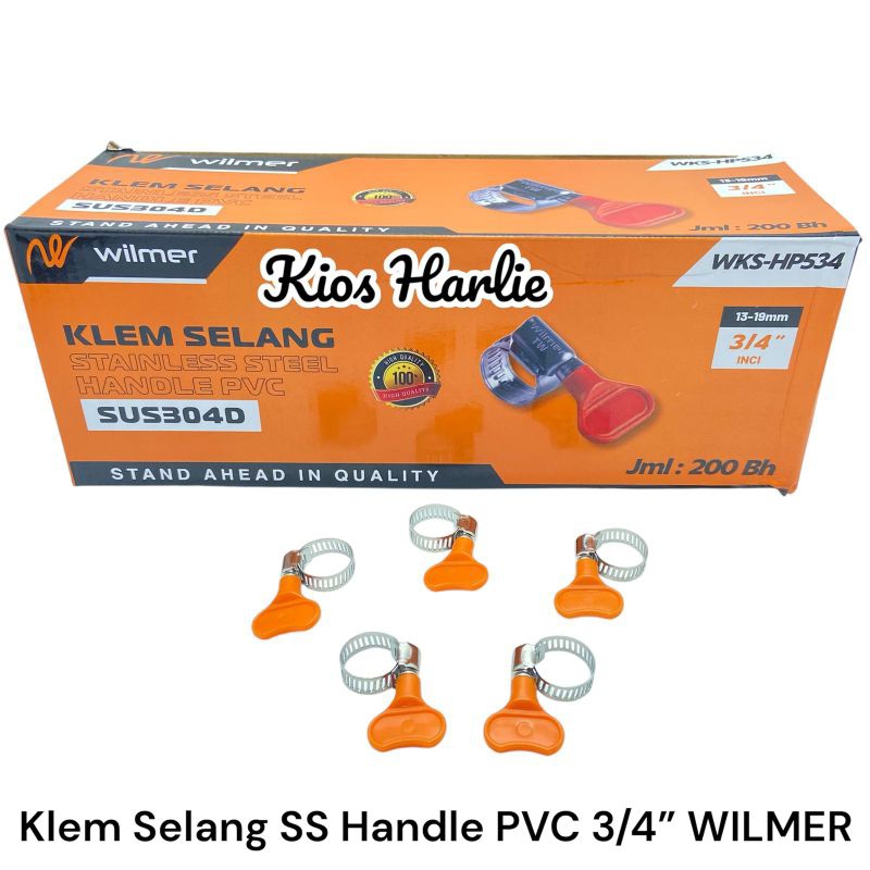 Klem selang, klem keran, klem kran air, klem kuping kuning