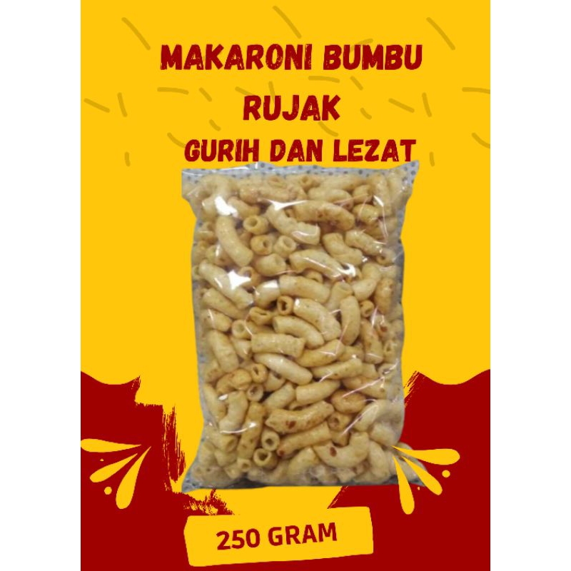 

250 Gram Makaroni Bumbu Rujak