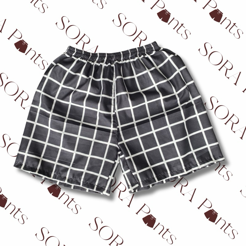SORA - CELANA PENDEK BOXER UNISEX BB 40-80kg | CELANA PENDEK MOTIF | CELANA MEDAN | CELANA SANTAI | 