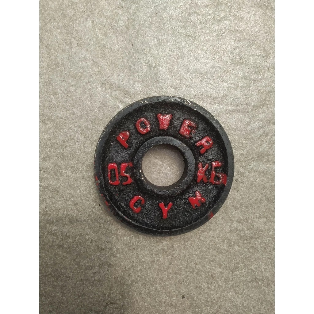 Plate Dumbell Beban Dumbel 0.5kg / Plate Dumbel Barbel 0.5 Kg