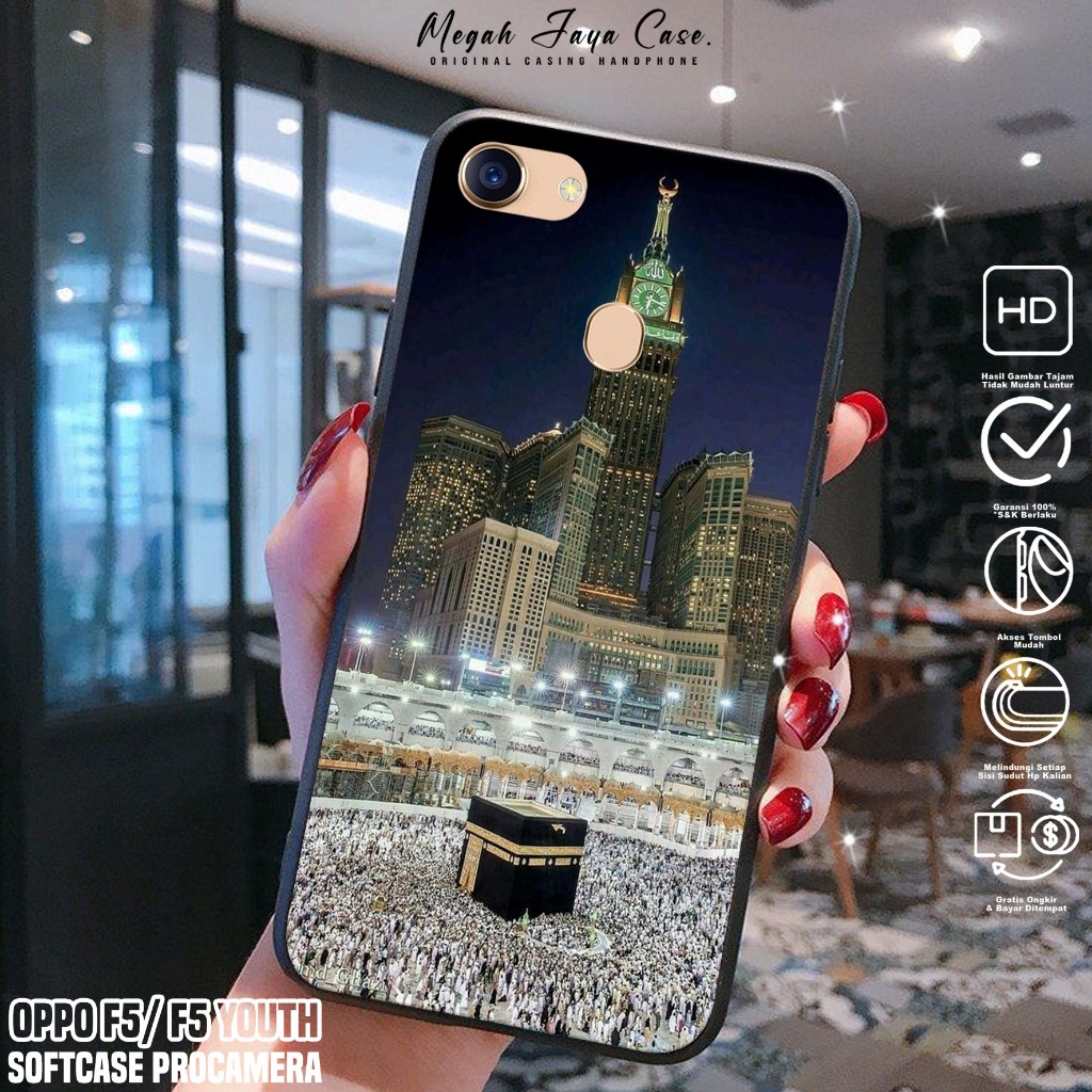 Softcase OPPO F5 / F5 YOUTH - Case Hp OPPO F5 YOUTH / F5 Motif ISLMC - Casing Hp Oppo F5 -  Silikon 