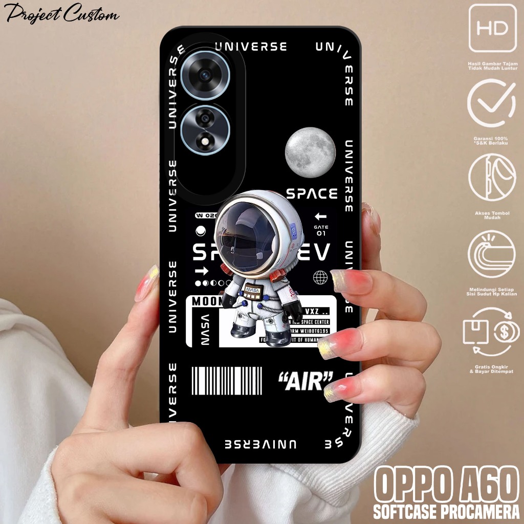 Softcase Hp OPPO A60 - Case Hp OPPO A60 ( AES ) Silikon Hp OPPO A60 - Casing Hp OPPO A60 - Cassing H