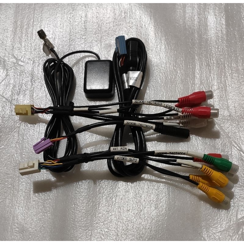 Soket Kabel Port RCA USB Kamera Head Unit Android Asuka