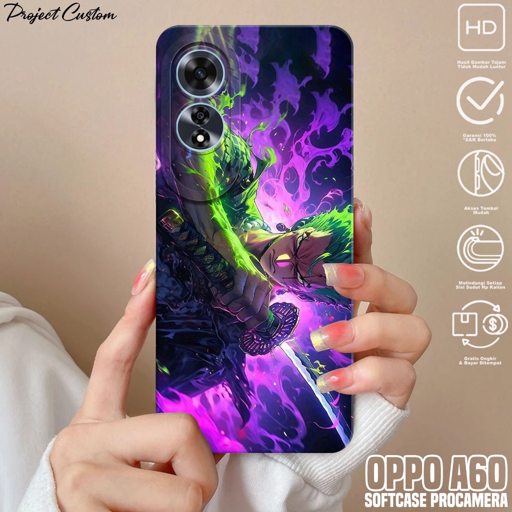 Softcase Hp OPPO A60 - Case Hp OPPO A60 ( AES ) Silikon Hp OPPO A60 - Casing Hp OPPO A60 - Cassing H