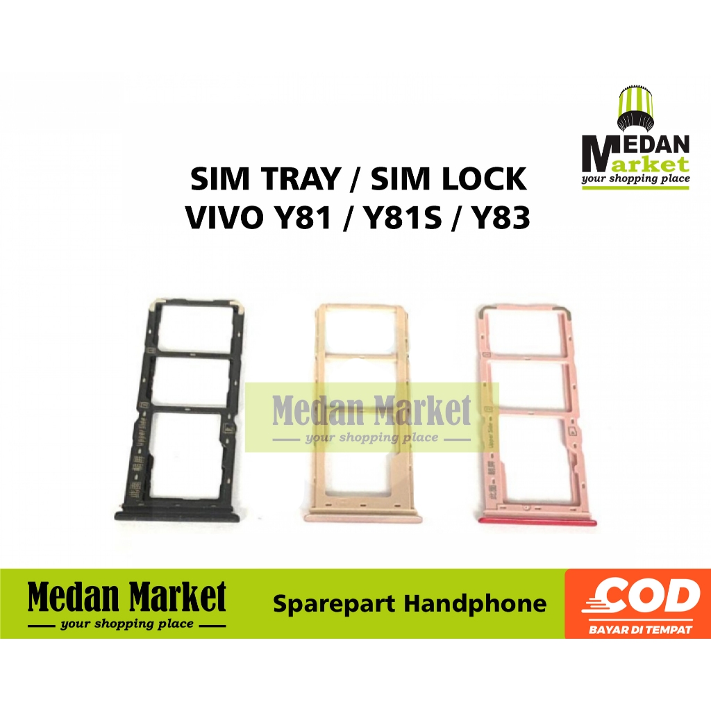 SIM TRAY / SIM LOCK VIVO Y81 / Y81S / Y83