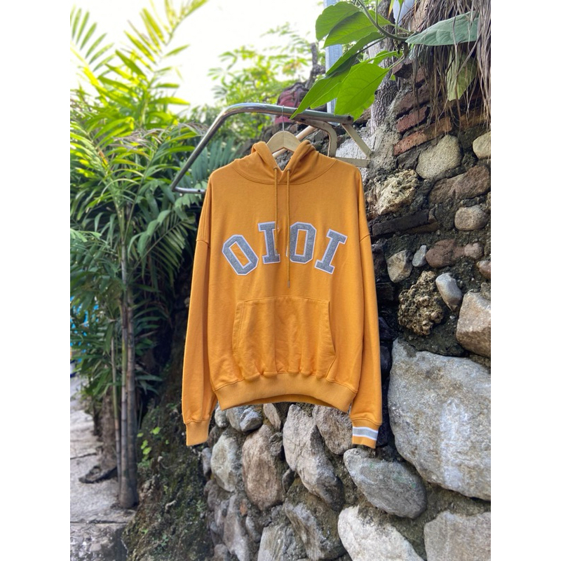 Pullover Hoodie OiOi Yellow Second Original