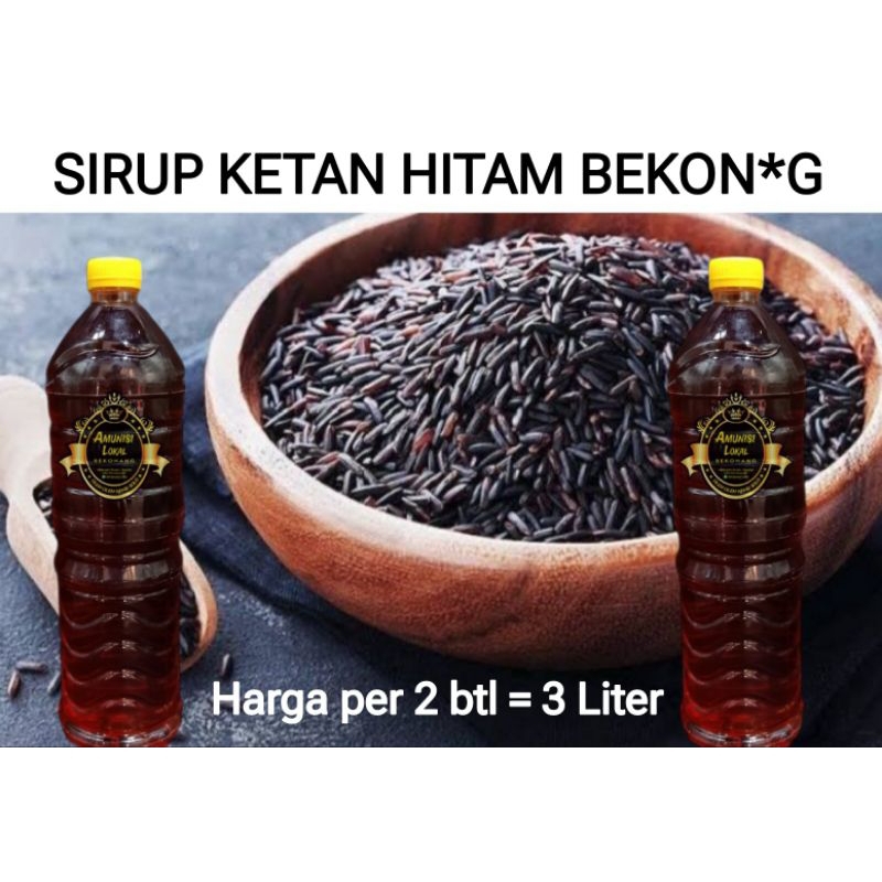 

Sirup sari buah ketan asli