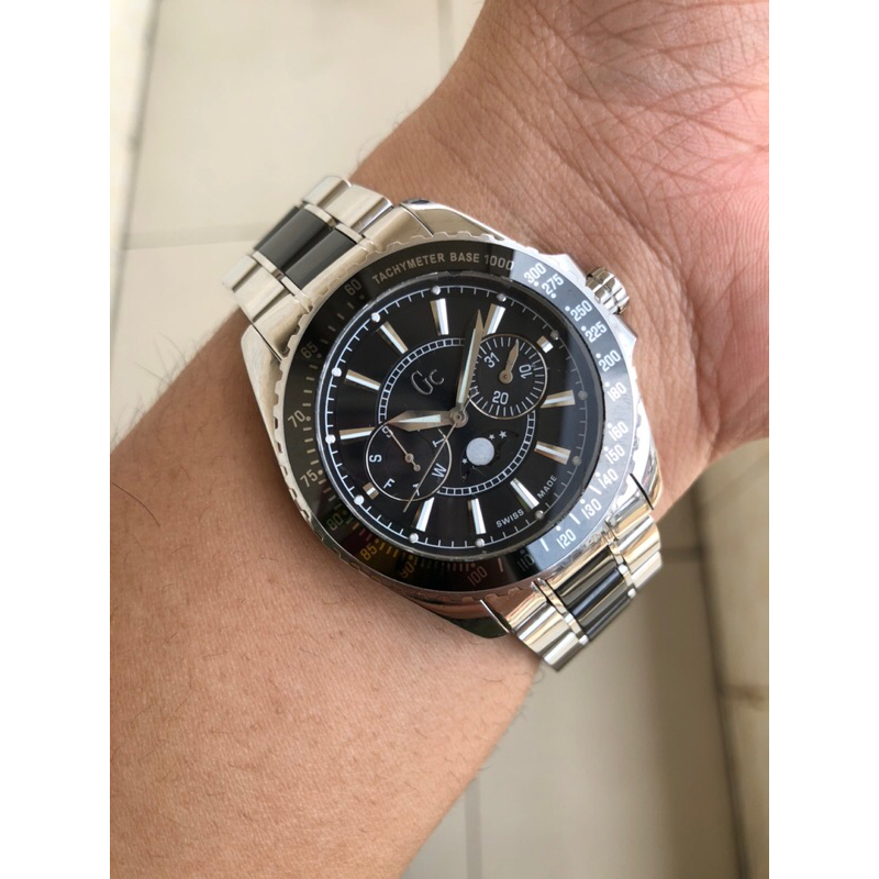 jam GC moonphase original pria