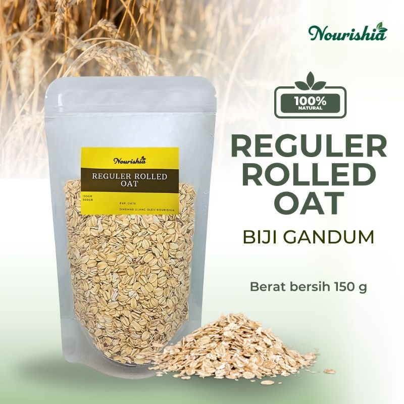 

Regular Rolled Oat / Oatmeal / Biji Gandum 150gr