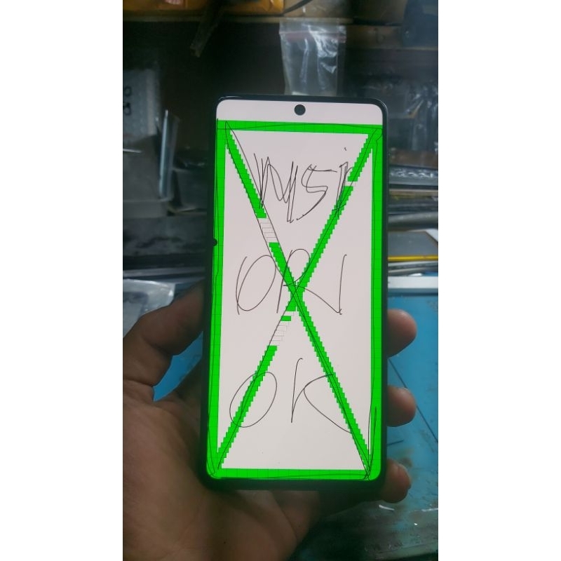 lcd ssing m51 original copotan