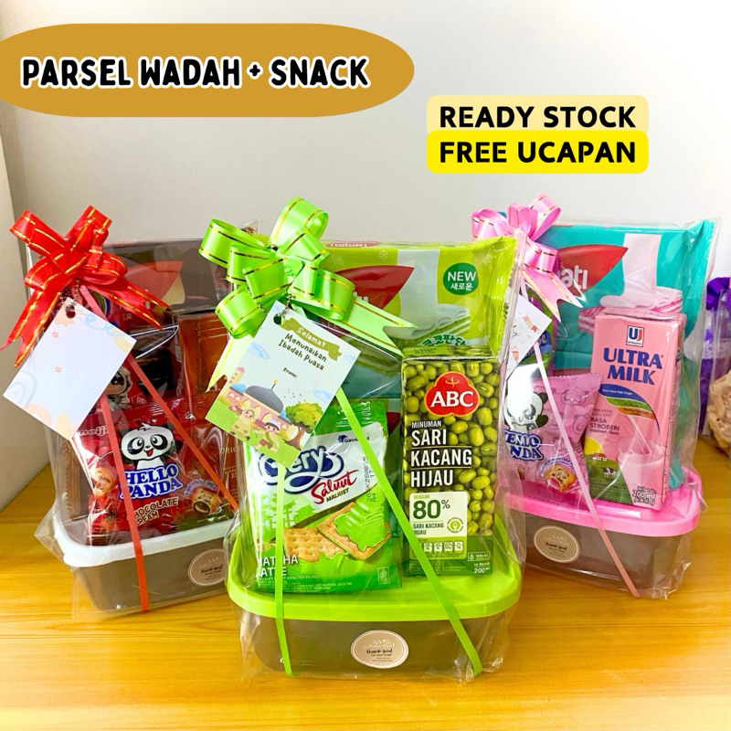 

PARSEL WADAH+SNACK / PARSEL MAKANAN / PARSEL SNACK / PARSEL MINI / PARSEL LEBARAN / PARSEL NATAL / HAMPERS
