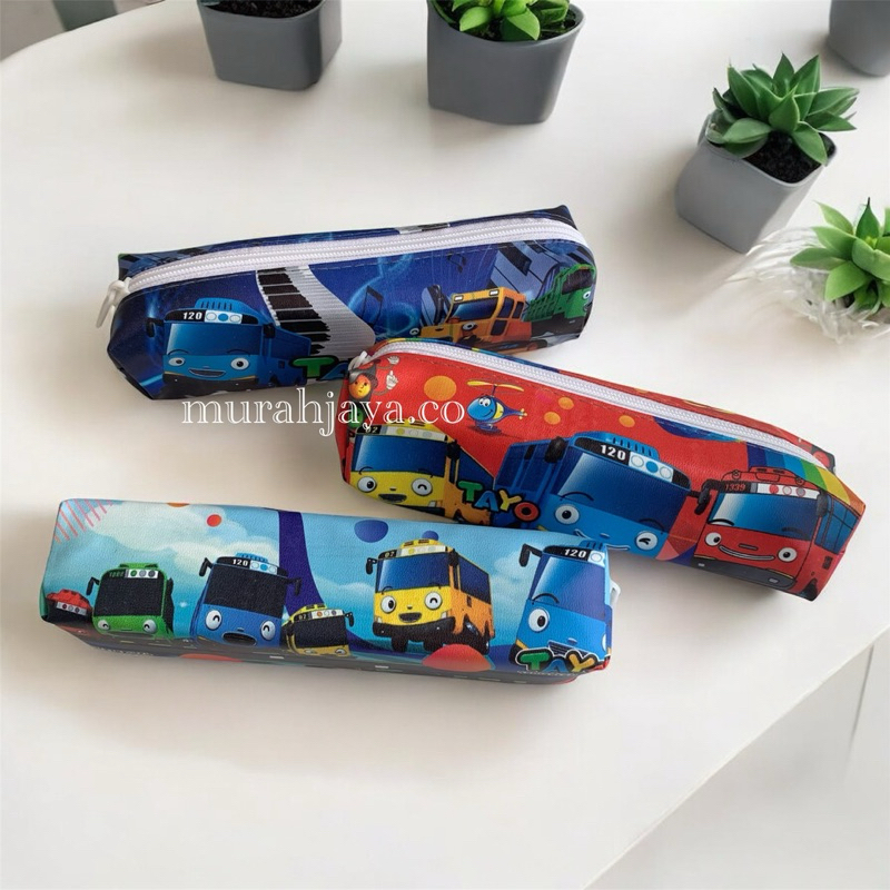 

Tempat pensil karakter tayo tempat pensil anak sekolah