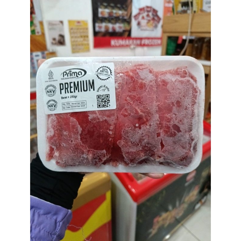 

premium slice 250 gr