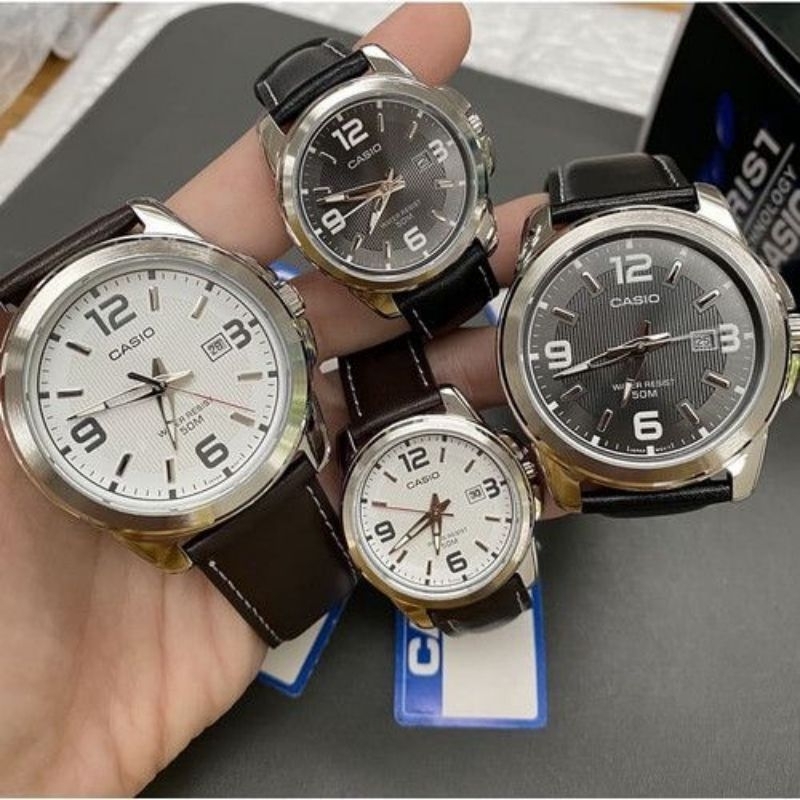 Jam Tangan Pria & Wanita Couple Terbaru Merk Casio MTP1314L LTP1314L Original 100% Include Box & Gar