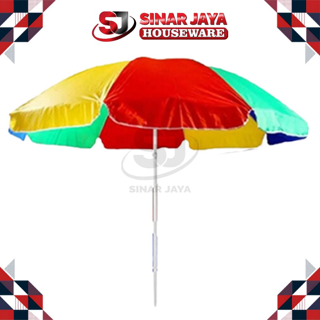 PAYUNG PANTAI 200 CM FN / payung dagang / payung jumbo