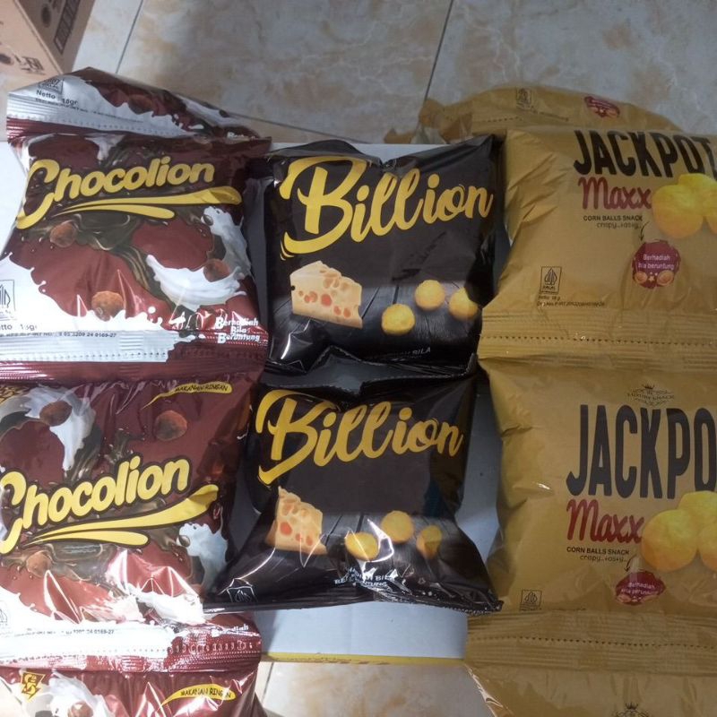 

Chiki Jackpot maxx, Chocolion, Billion, Bonns Bite, Baby Prince