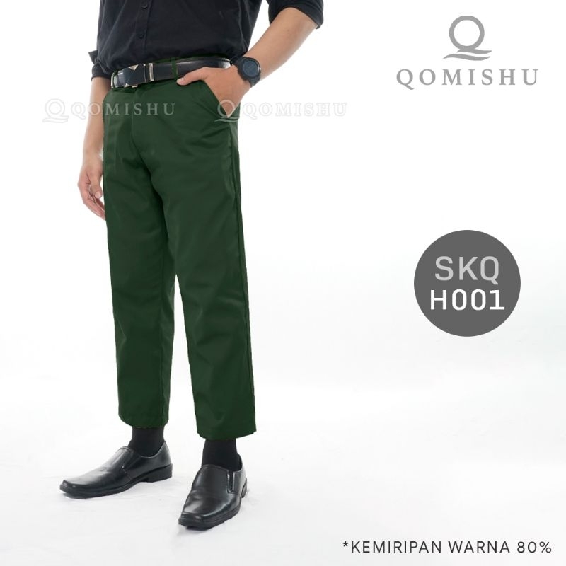 Celana Sirwal Kantor Pria Celana Formal Sirwal Pria Celana Sirwal Pria Bahan Katun American drill