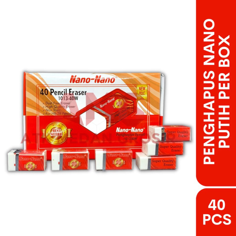 

Penghapus Pensil / Stip Nano Putih Kecil (harga per pcs)