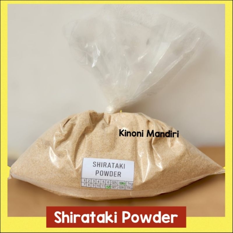 

Shirataki Powder | Konjac Glucomanan / Tepung Porang / Iles iles Powder - 1 Kg