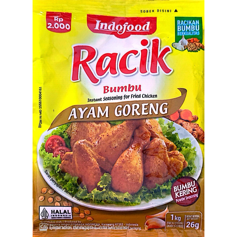 

Bumbu Racik Ayam Goreng