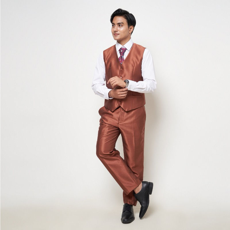 terbaru rompi pengantin rompi wedding vest nikah rompi pria dalaman jas semi formal hitam